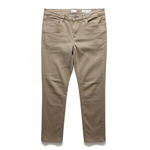 J. Jill Straight Leg Tan Jeans in Tan Size 6R